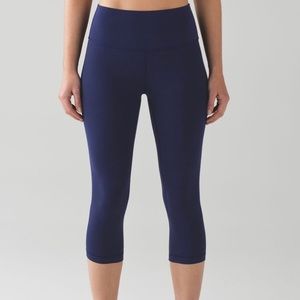 Lululemon Align Crop (19") Hero Blue